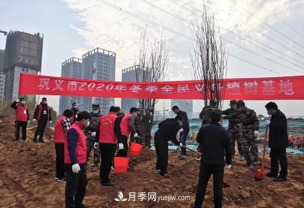 郑州巩义:4000多人栽下25000多棵苗木(图1) 郑州巩义:4000多人栽下25000多棵苗木(图1)