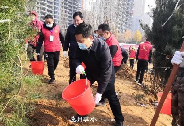 郑州巩义:4000多人栽下25000多棵苗木(图3) 郑州巩义:4000多人栽下25000多棵苗木(图3)