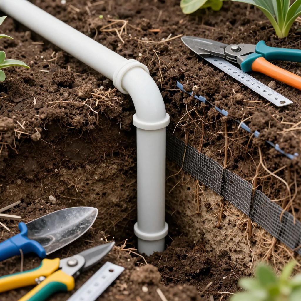 【园艺排水工艺优化：让花园告别积水困扰的终极指南】第一张图