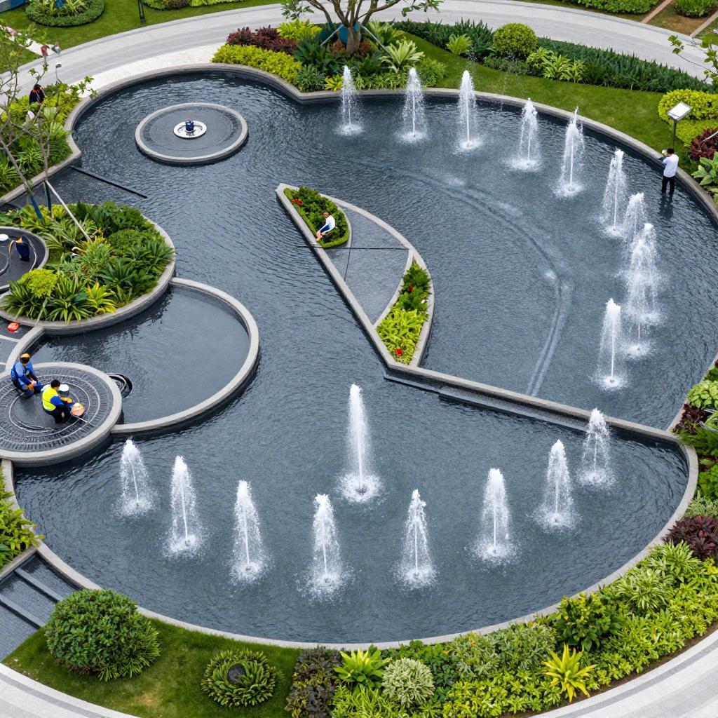 【水景工程工艺优化完全指南:从理论到实践的降本增效秘籍】 【水景工程工艺优化完全指南:从理论到实践的降本增效秘籍】第三张图