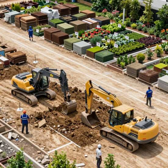 【Garden Decoration Industry Process 园艺装饰行业流程：从设计到施工的完整攻略】第一张图