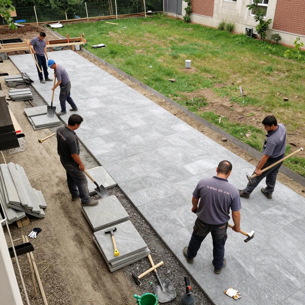 【Garden Decoration Industry Process 园艺装饰行业流程：从设计到施工的完整攻略】第一张图