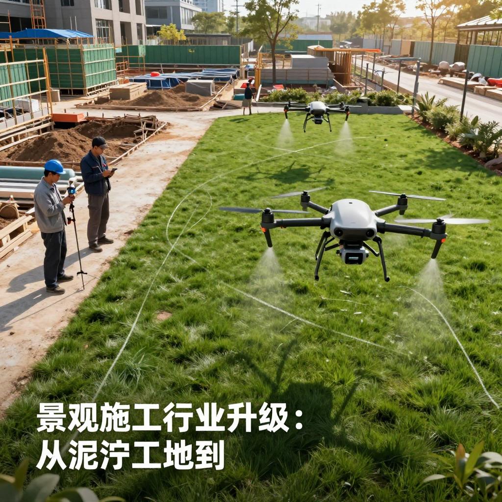 【景观施工行业升级：从泥泞工地到数字绿洲的惊天逆袭】第一张图