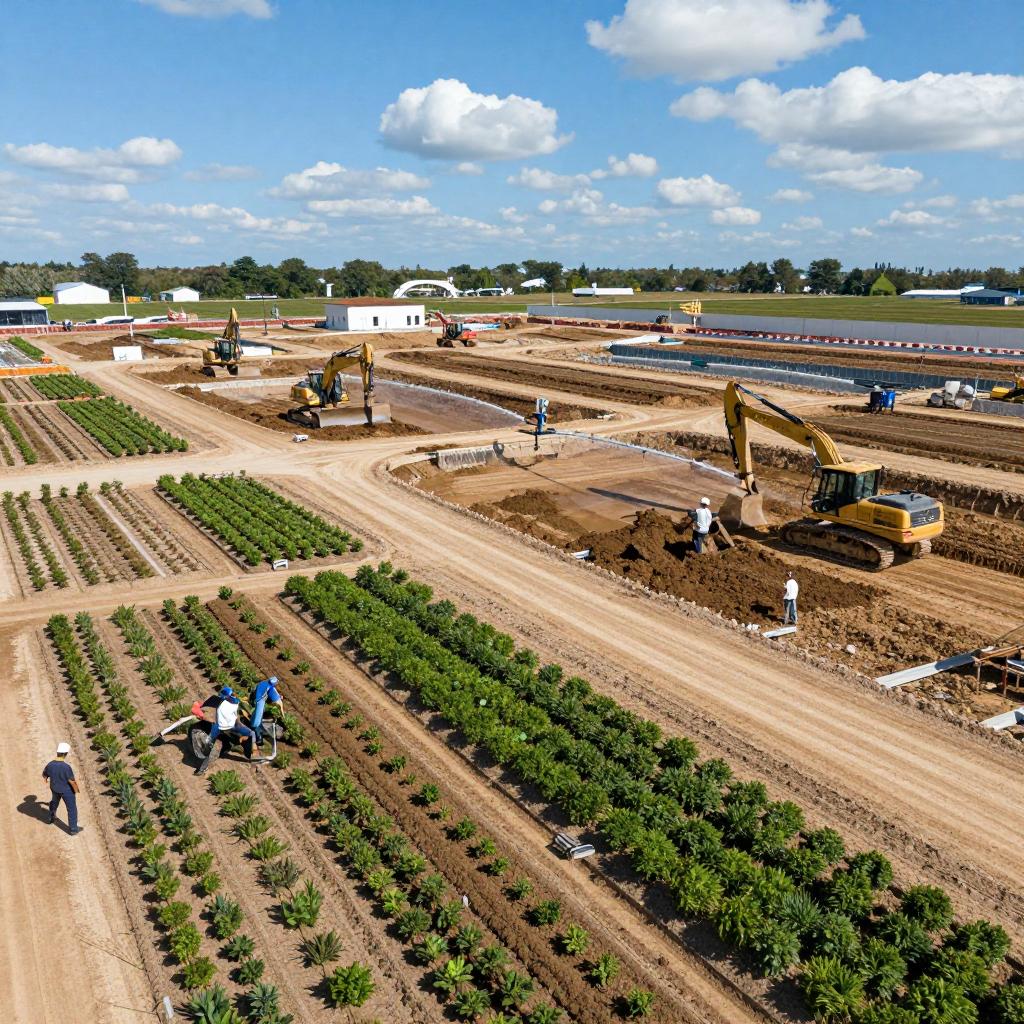 【景观施工行业升级：从泥泞工地到数字绿洲的惊天逆袭】第三张图