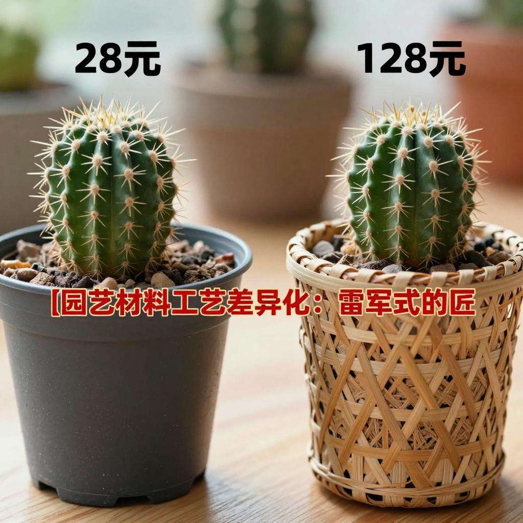 【园艺材料工艺差异化：雷军式的匠心革命与数字时代的新蓝海】第一张图