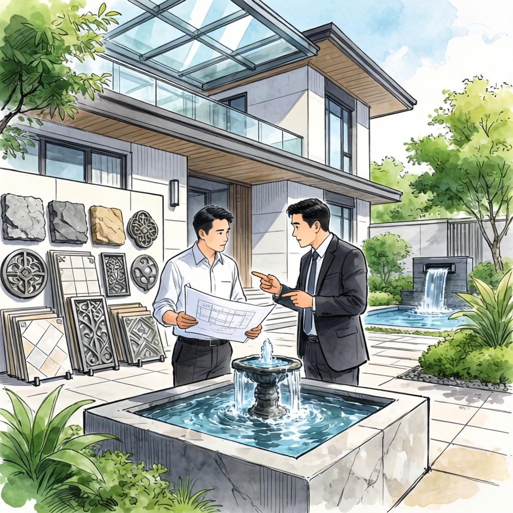 【水景工艺差异化实战指南：4大核心策略让项目溢价翻倍】第二张图