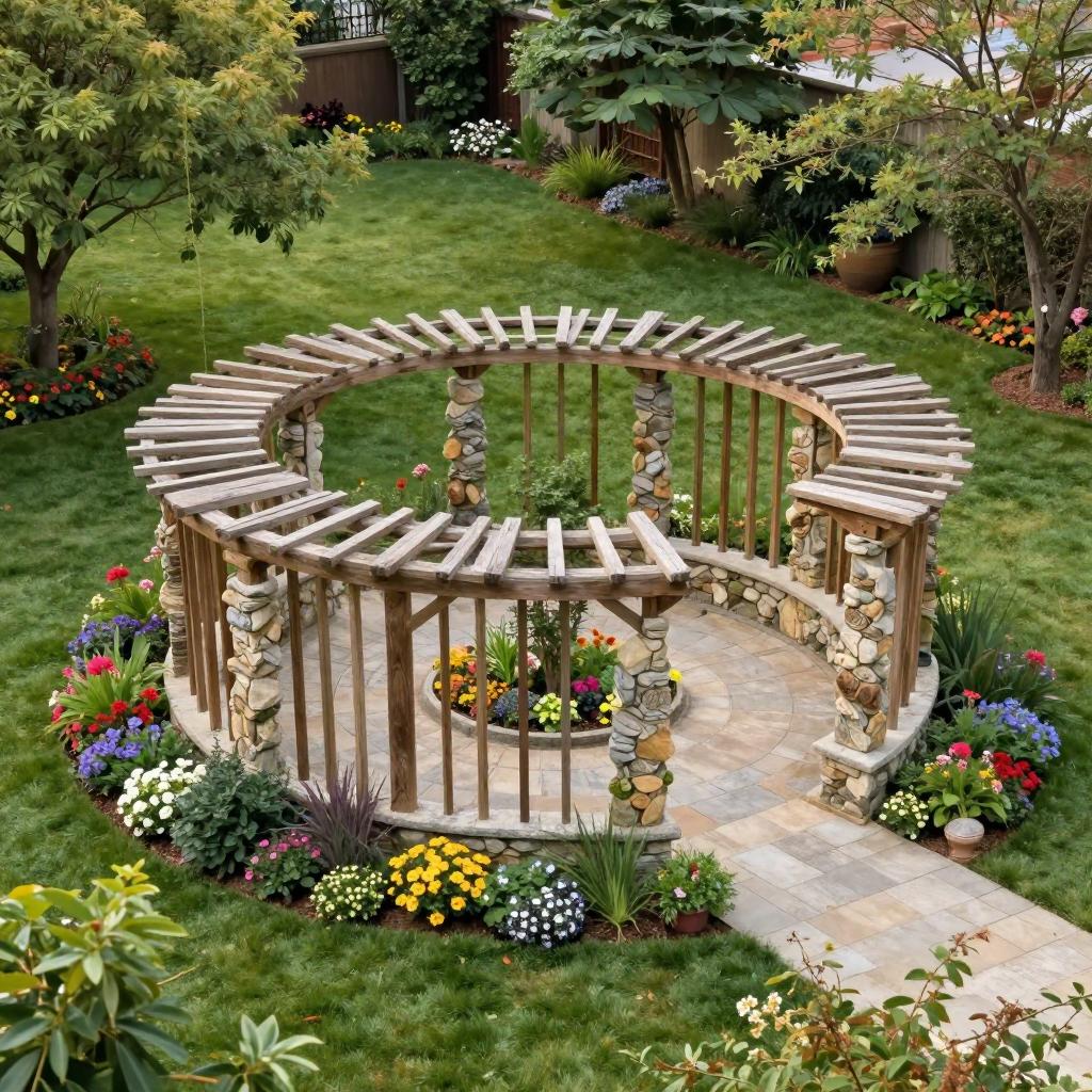 【Garden Structure Craft Differentiation 园艺构筑物工艺差异化：打造独一无二的庭院艺术】第一张图