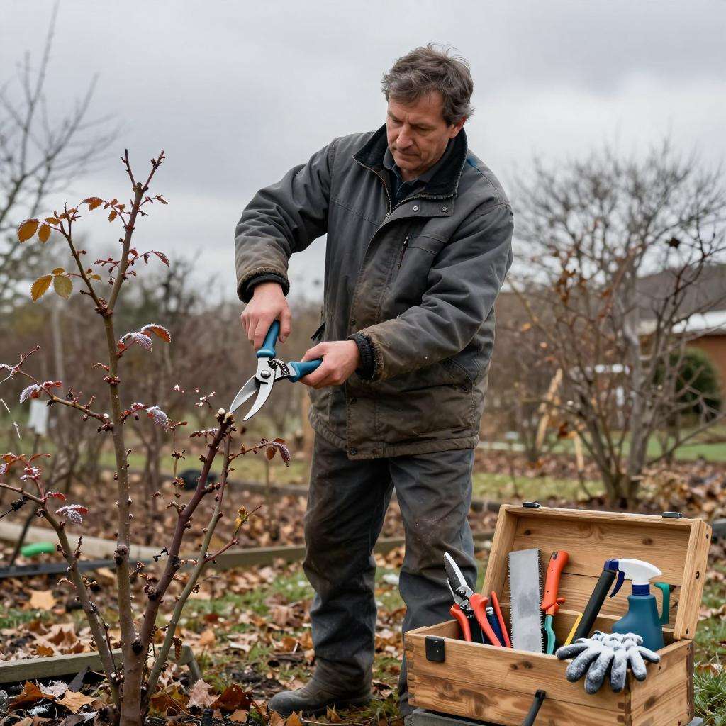 冬季修剪月季苗木的关键技巧与注意事项第一张图