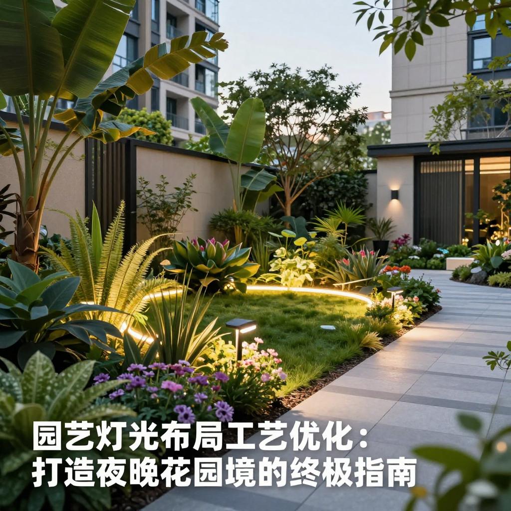 【园艺灯光布局工艺优化：打造夜晚花园仙境的终极指南】第三张图