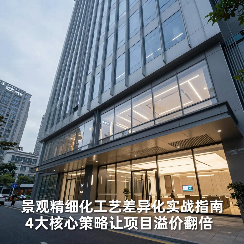 【景观精细化工艺差异化实战指南：4大核心策略让项目溢价翻倍】第三张图