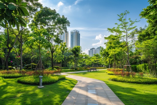 震撼！地产绿化设计让生活“更绿更美”！绿色细节带来前所未有的舒适体验！